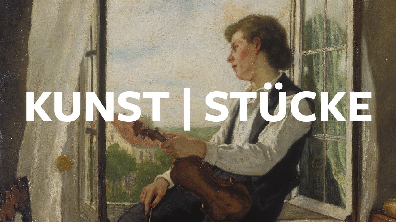 Kunst|Stück – Otto Scholderer: Der Geiger am Fenster