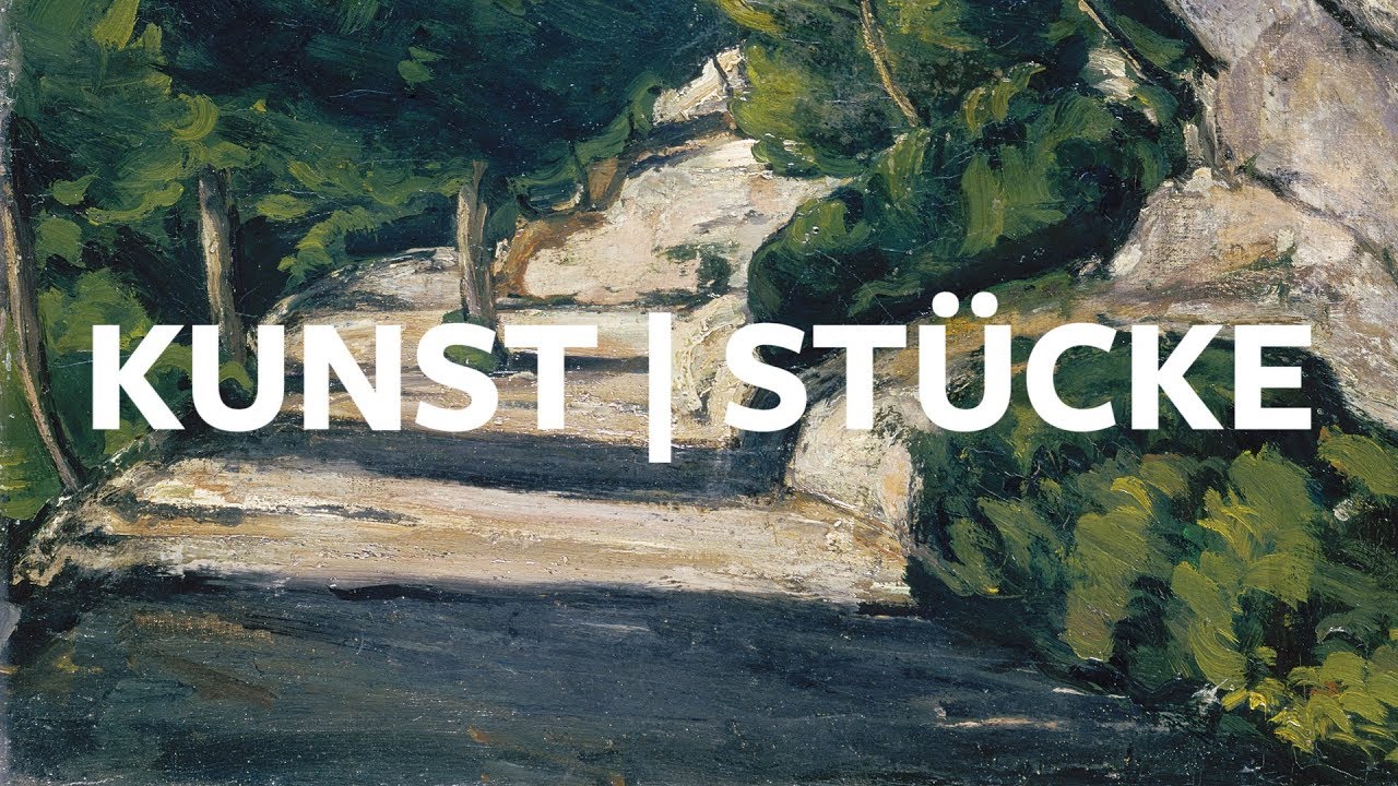 KunstIStück – Paul Cézanne: Landschaft. Straße mit Bäumen im Felsgebirge