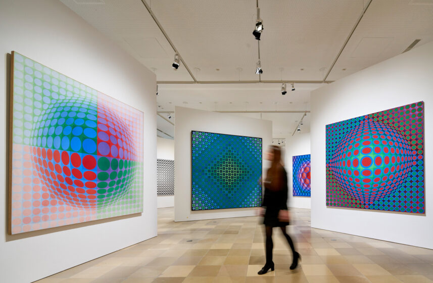 2018_VictorVasarely_Ausstellungsansicht_01