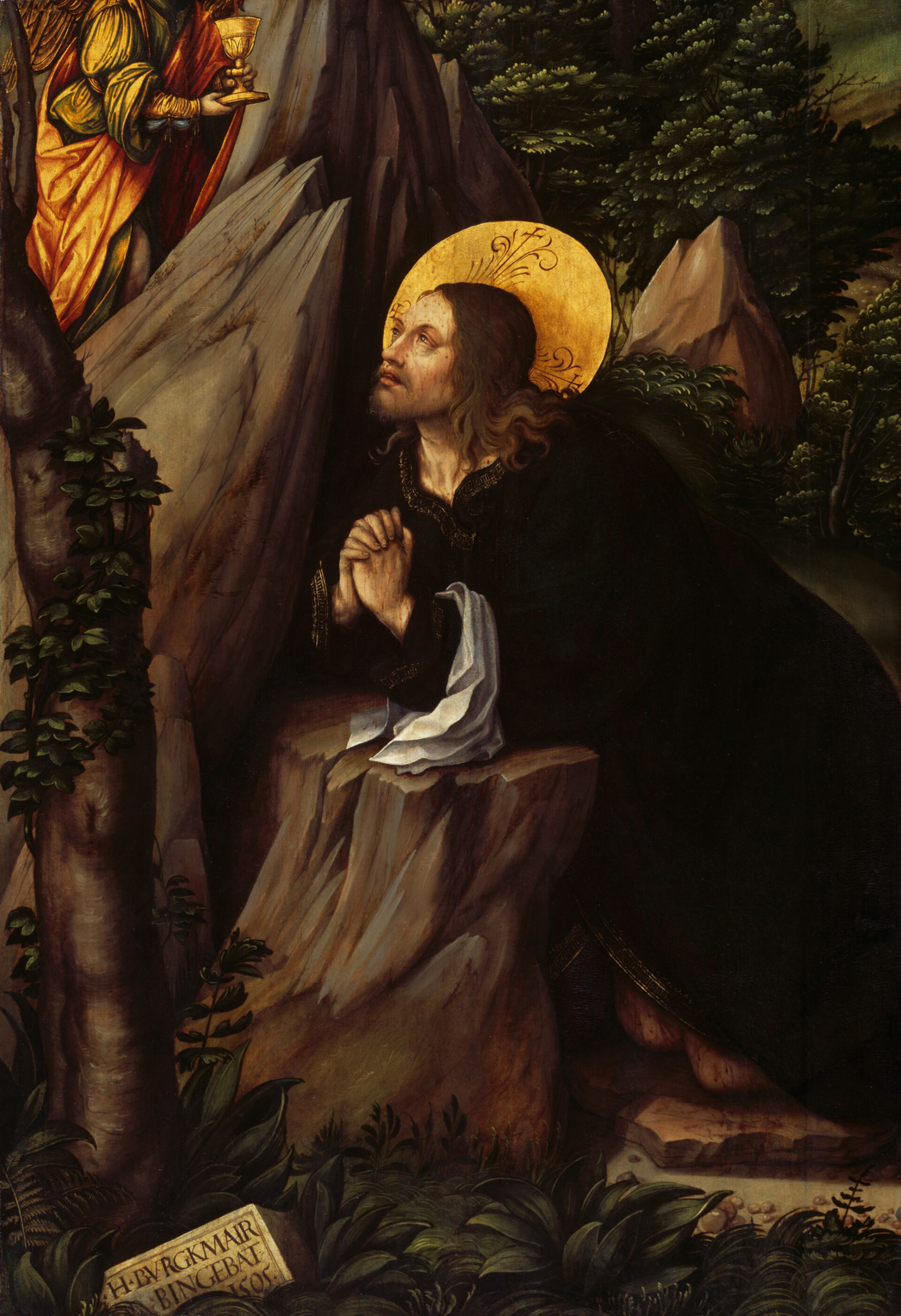 St presse burgkmair christus am oelberg 1505