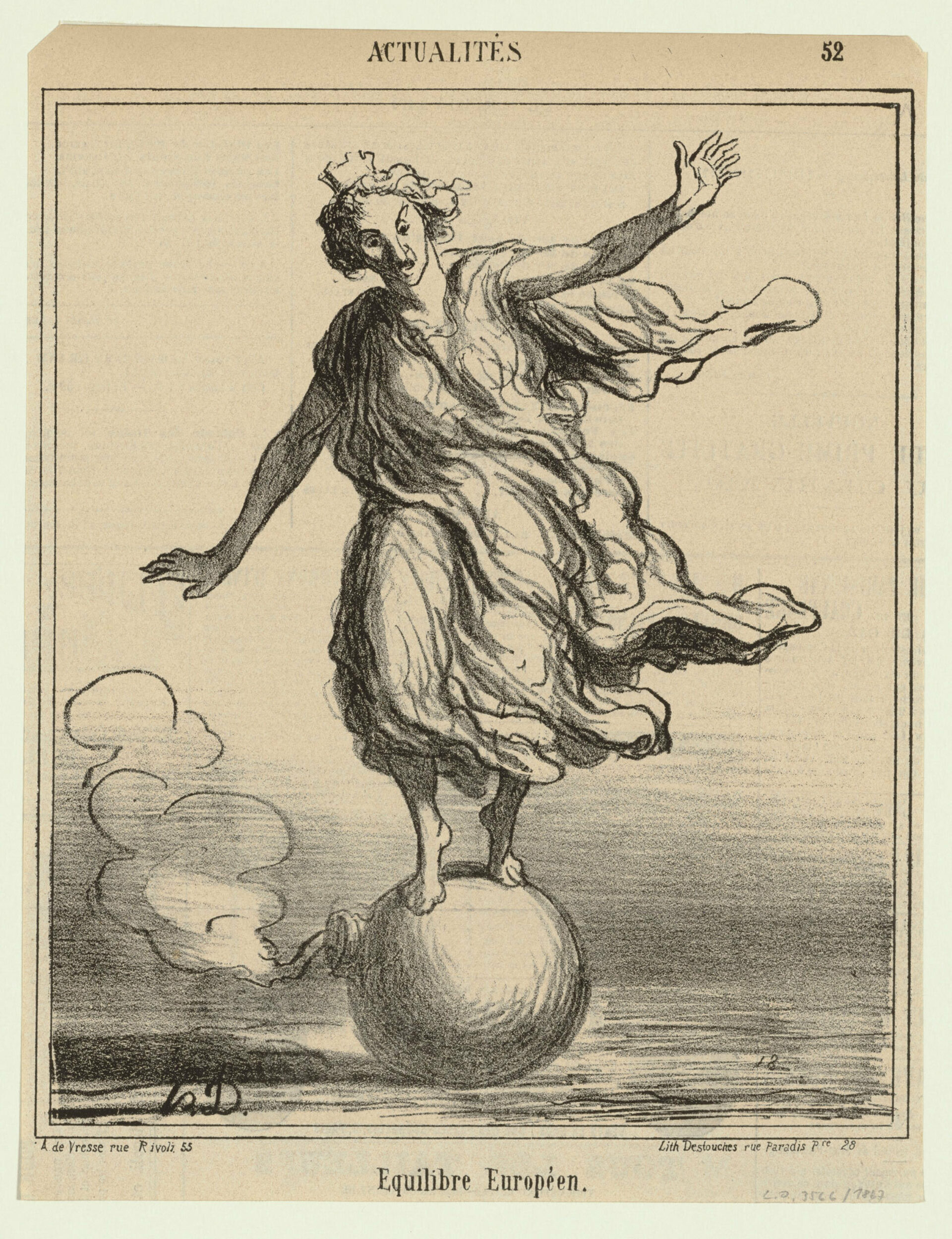 2024_Daumier_Pressebild_Equilibre europeen_Europaeisches Gleichgewicht_1867