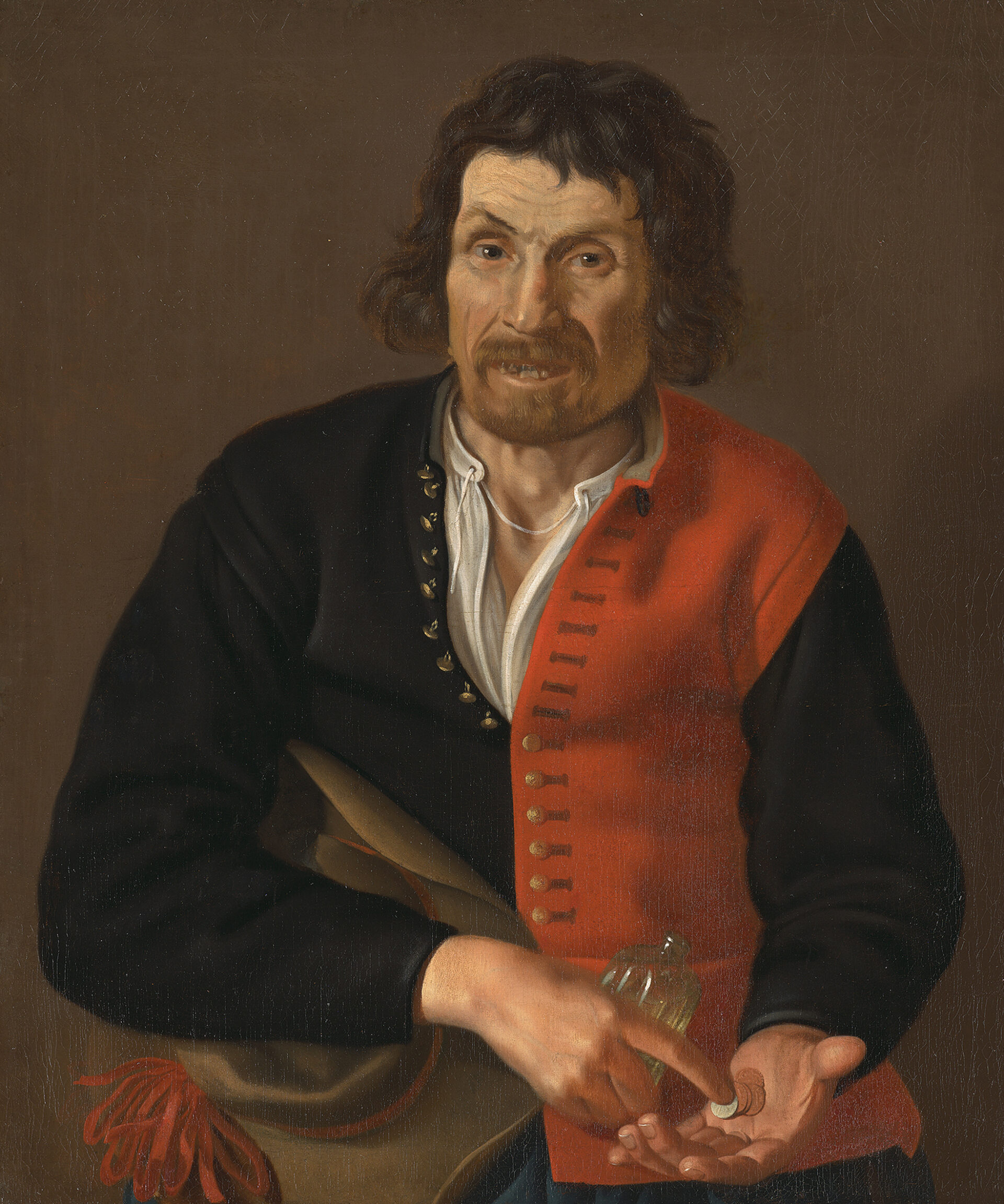 St presse Unbekannter Amsterdamer Kuenstler Bildnis des Malle Baandje Barend Jansz Bode ca 1700