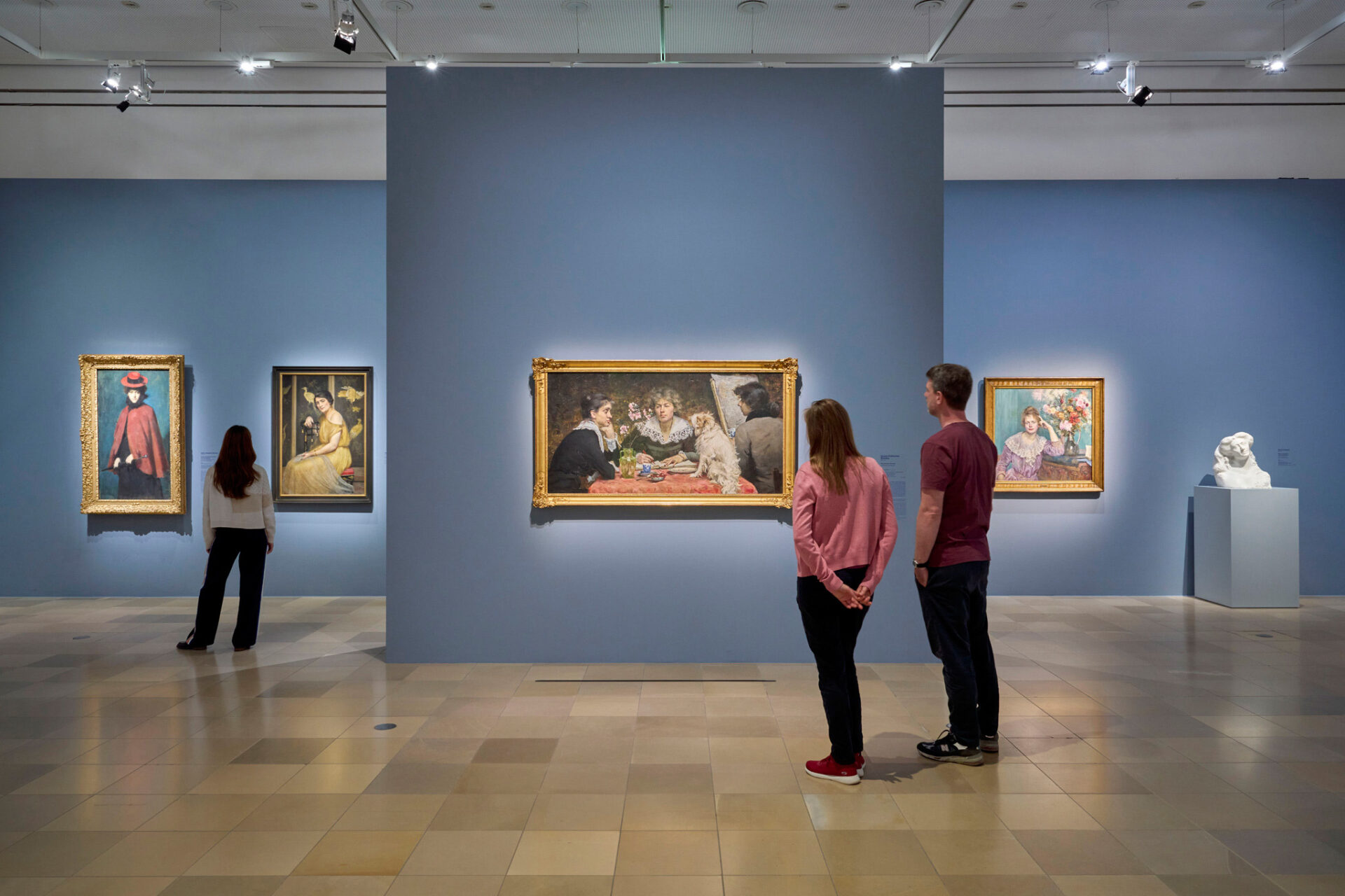 St presse ausstellungsansicht staedel frauen 1