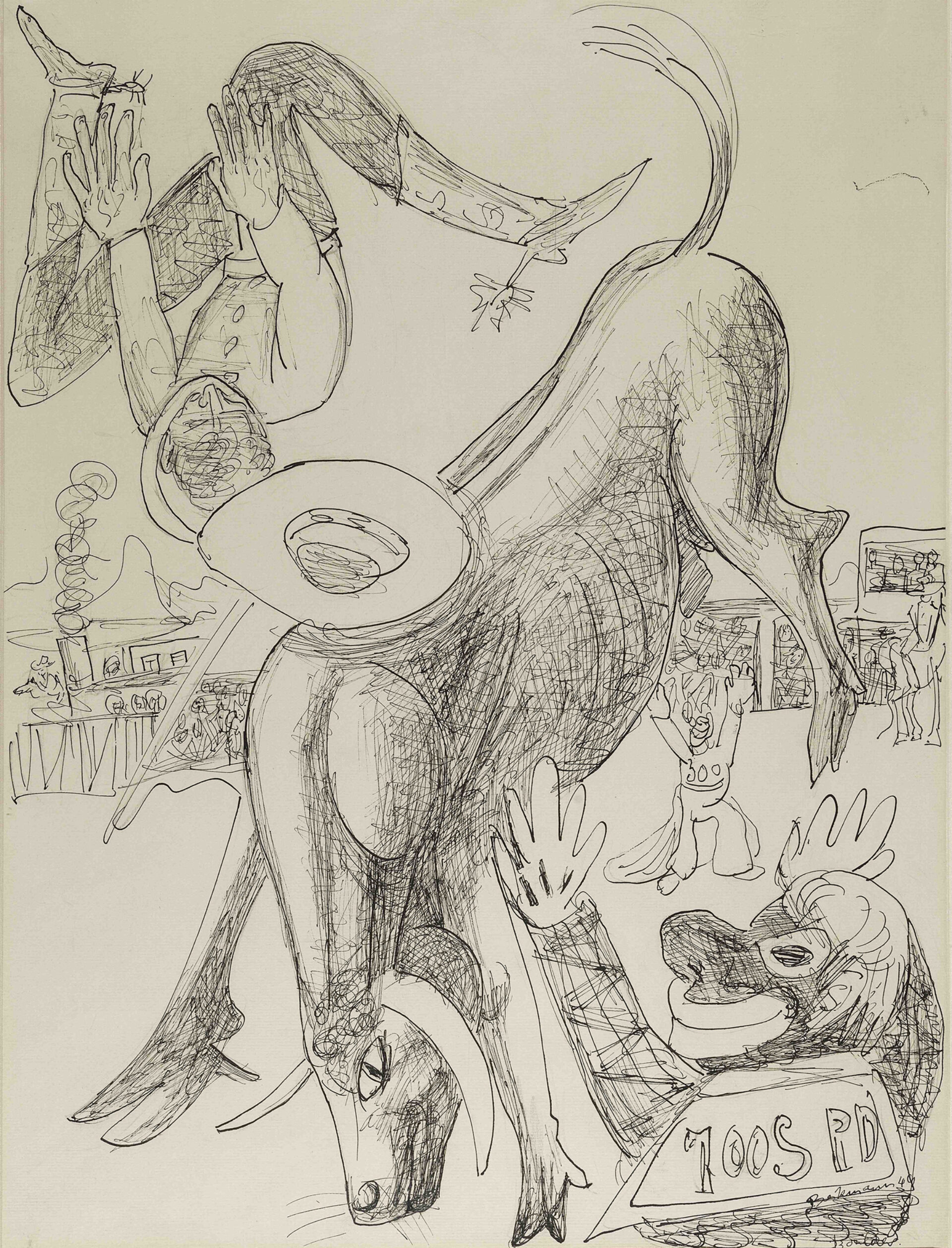 St presse Max Beckmann Rodeo 1949 web