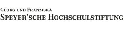 Speyersche Hochschulstiftung nur im Notfall verwenden das ist nicht das Original Logo 776x230