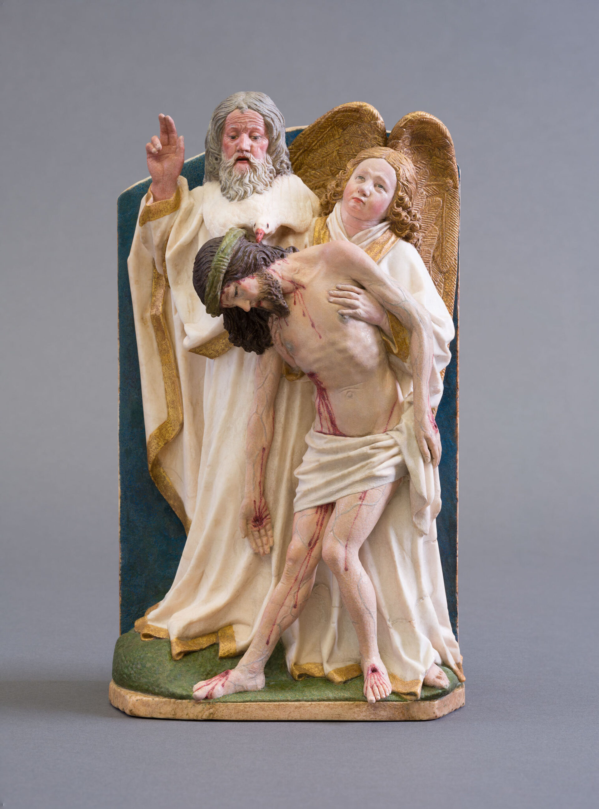 St presse hans multscher heilige dreifaltigkeit 1450