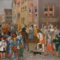 2023 Das Bild Des Monats Oktober Franz Pforr Koenig Rudolf Von Habsburg