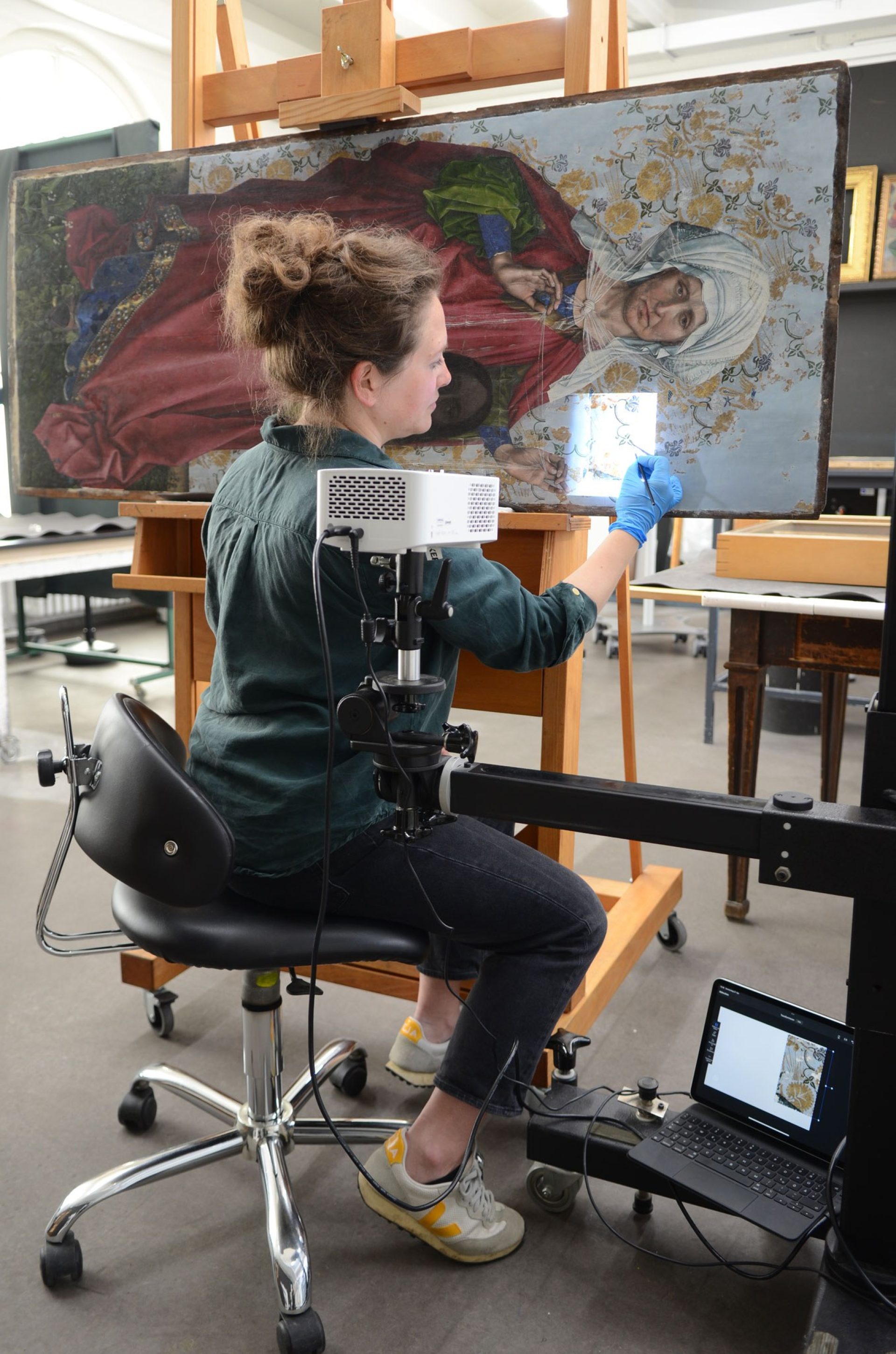 St presse flemaller tafeln Rekonstruktion Brokat web