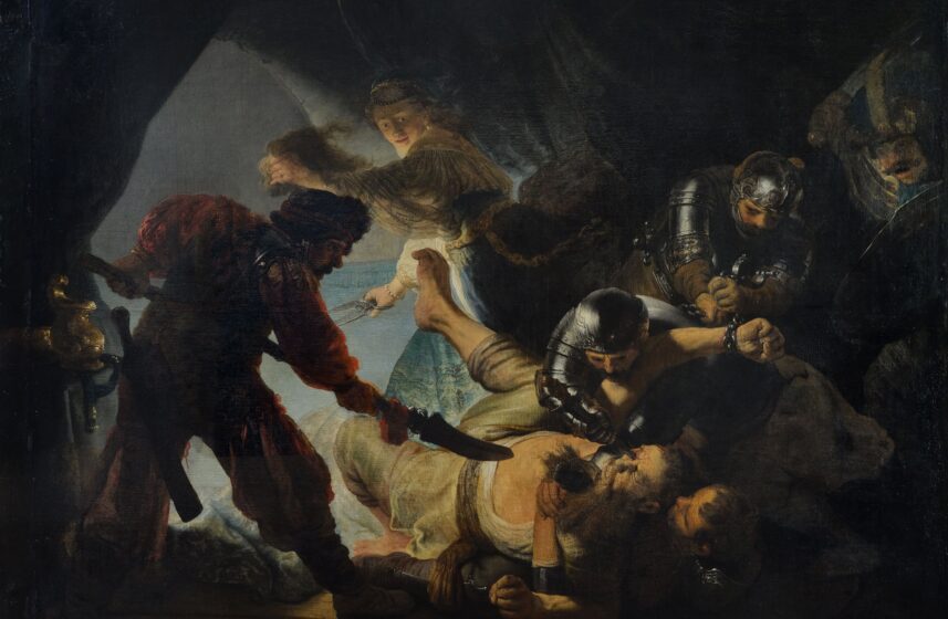 St presse restaurierung rembrandt die blendung simsons 1636 web