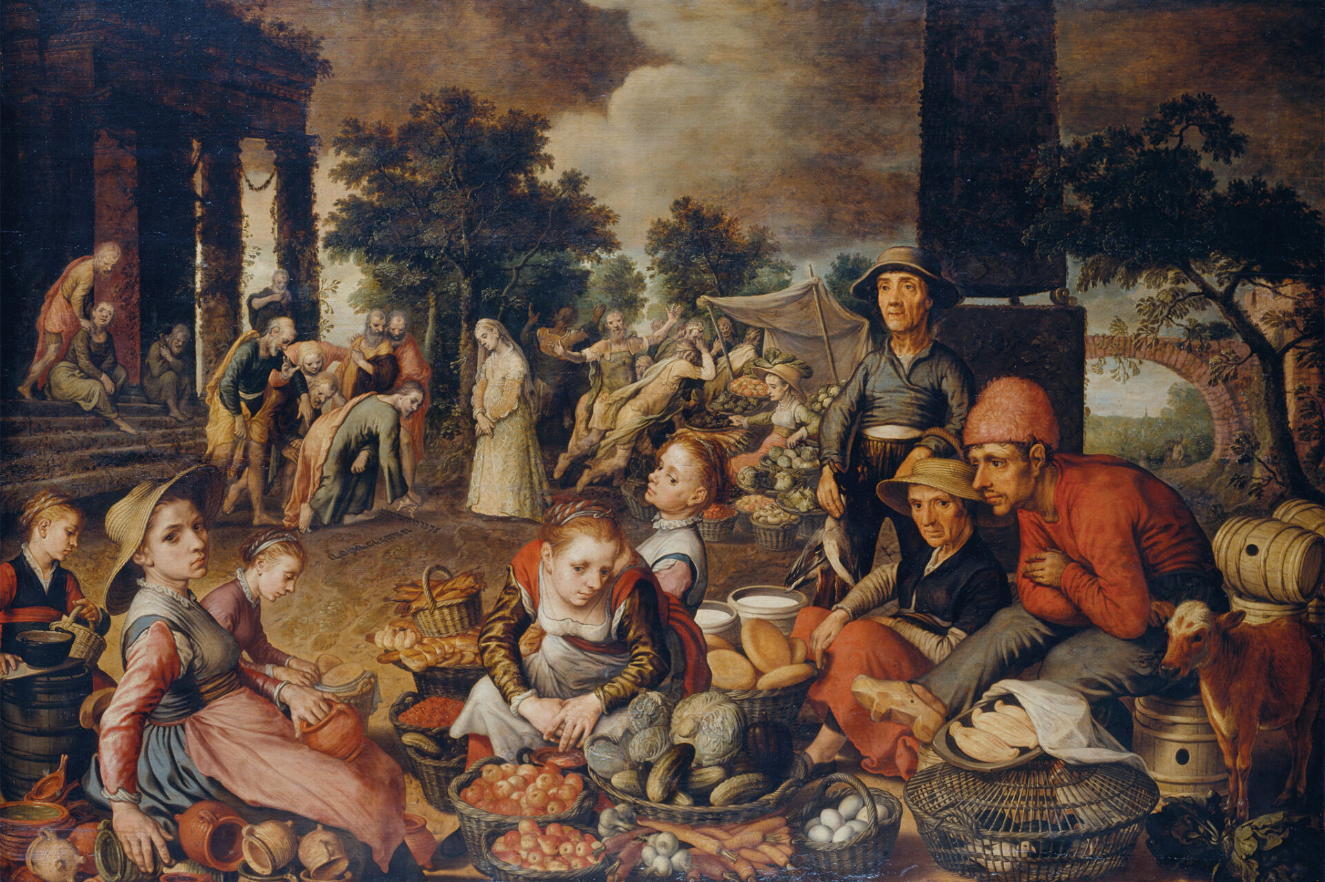 Digitale Sammlung Vorschaubild Pieter Aertsen Marktstueck