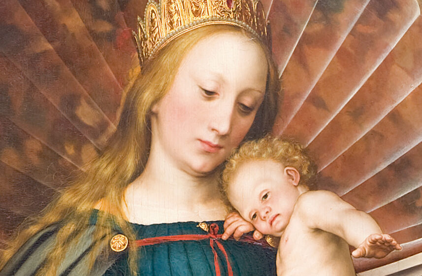 14910 Hans Holbein d J Madonna des Buergermeisters Jacob Meyer zum Hasen Digitorial