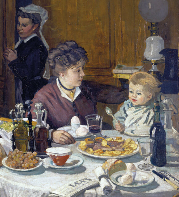 Sg 170 claude monet das mittagessen 1868